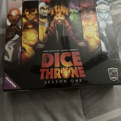 Sealed Dice throne Champion Edition