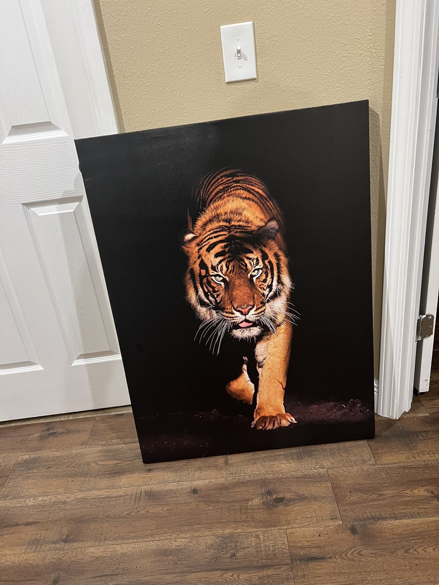 Exotic Tiger Canvas Painting