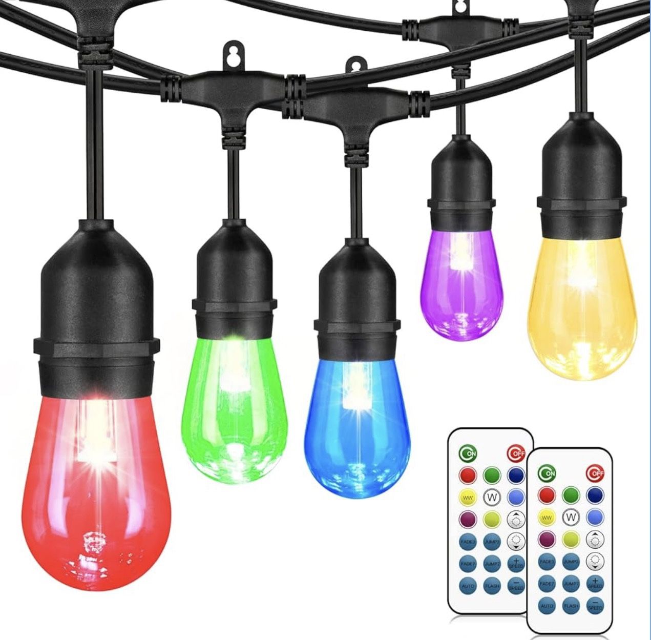 Color changing Bulb String Lights Decorative Christmas
