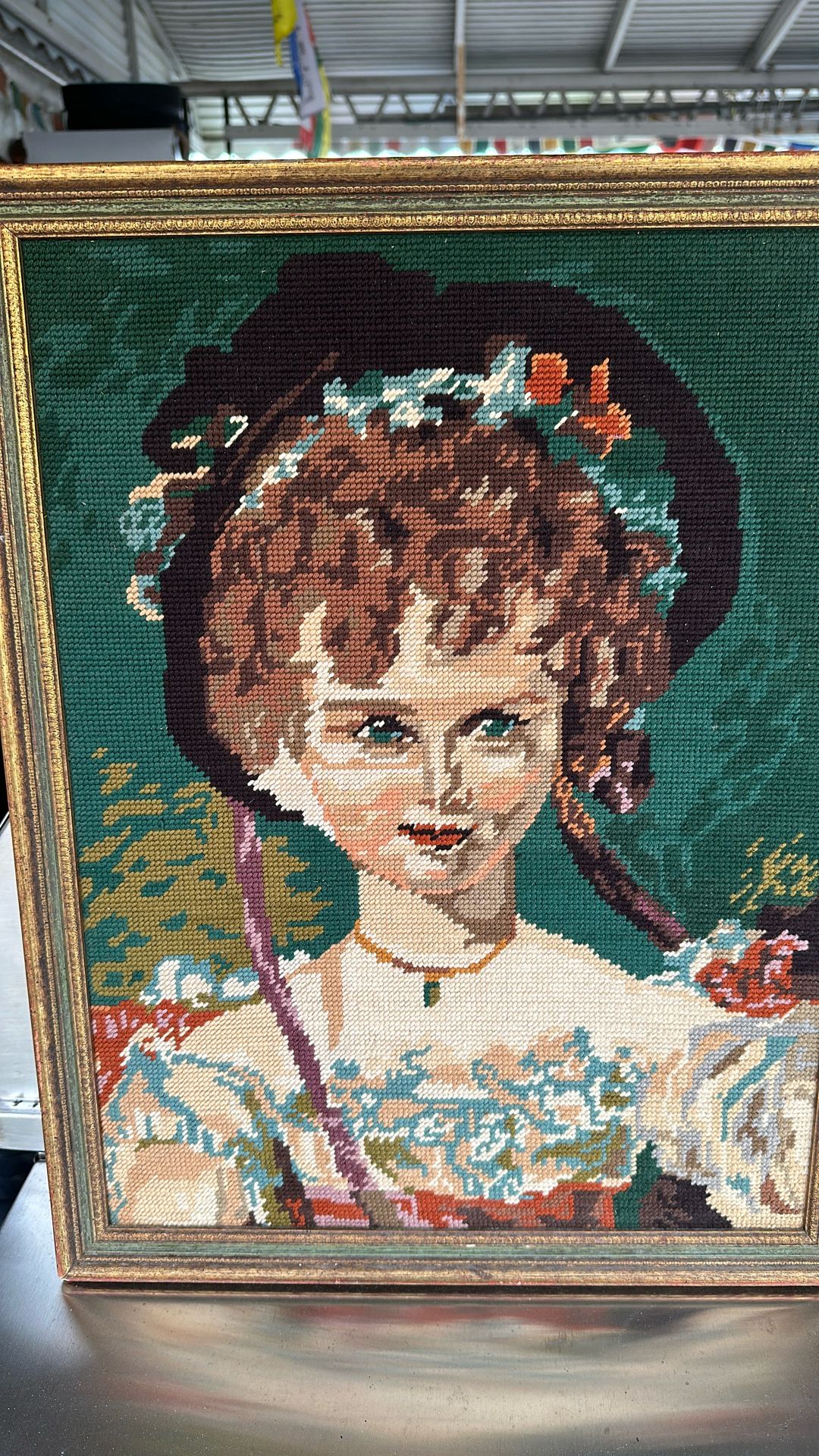 I Am Selling This Wall Decoration Picture Miss Merray T. Larence- 176 01 Royal Paris