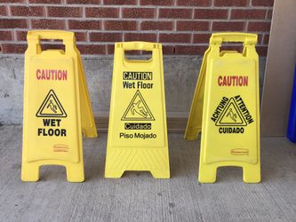 Wet Floor Caution Signs