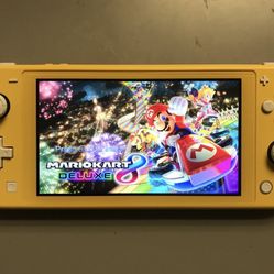 NINTENDO SWITCH LITE with 100 POPULAR SWITCH GAMES