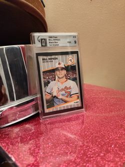 Bill Ripken 1989 Fleer 616 Error FF Card Mint 9 Graded