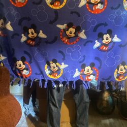Mickey Mouse character blanket