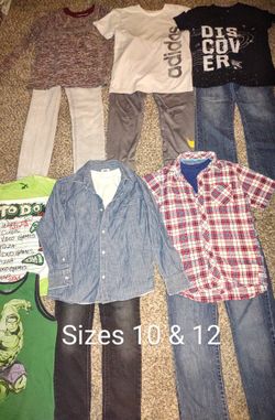 Boy's Sizes 10 & 12 Bundle