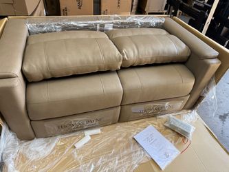 Lippert Thomas Payne 2024044222 62" Clickback RV Sleeper Sofa Driftwood PolyHyde