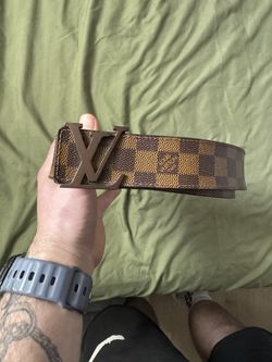 Louis Vuitton Damier Belt (Brown on Brown)