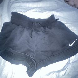 Black Nike Sweat Shorts 