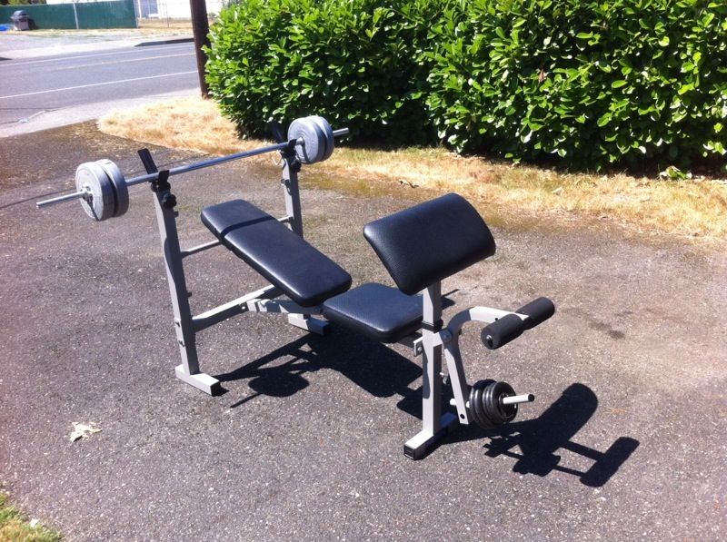Competitor 555 online weight bench