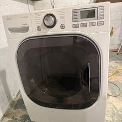 LG Front Load Gas Dryer With Sensor Dry — 7.4 Cu. Ft 