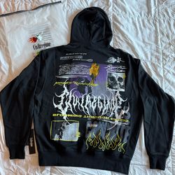 Civil Regime “Watch Us Burn” hoodie size large