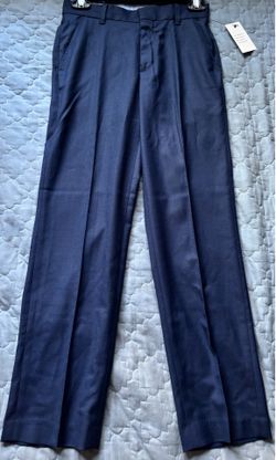 Tommy Hilfiger 401 Dark Blue The Flex Big Kids Dress Pants Size 12 New With Tags