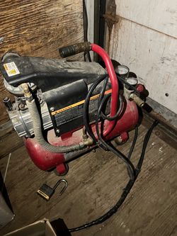 Portable Twin-Tank Air Compressor