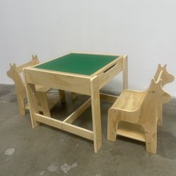 Kids Table and Chairs Set ,size:24” by 24” by 20.5”