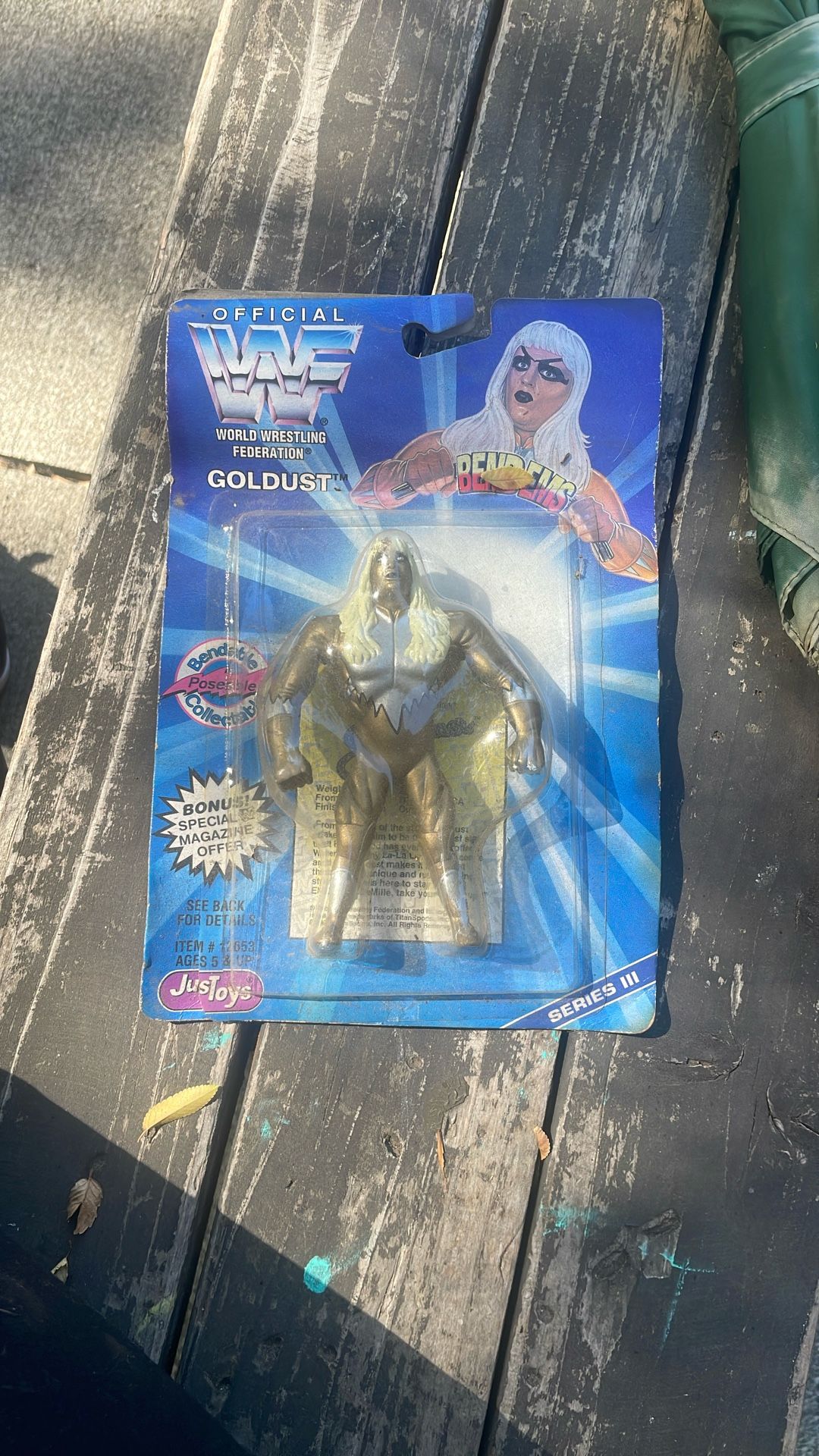 Official WWF Collectible: Goldust BEND-EMS