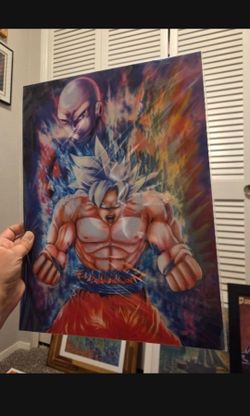Dragon Ball 3D 3-in-1 holographic SDCC Comic-Con lenticular print