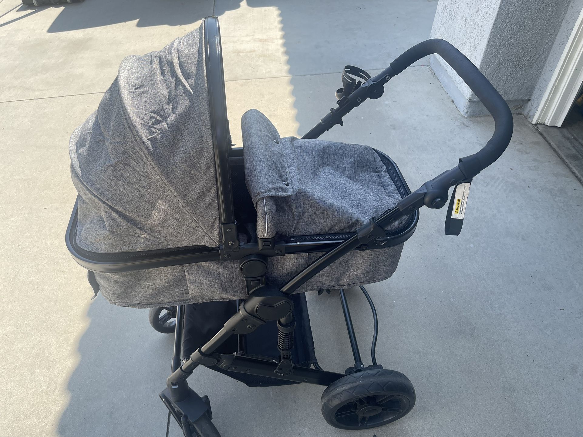 Baby Bassinet and Toddler Stroller