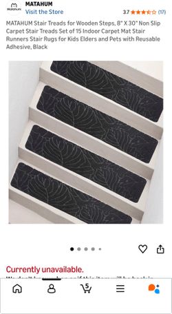 Wood steps runner
