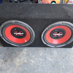 Xplod Speakers And Box 