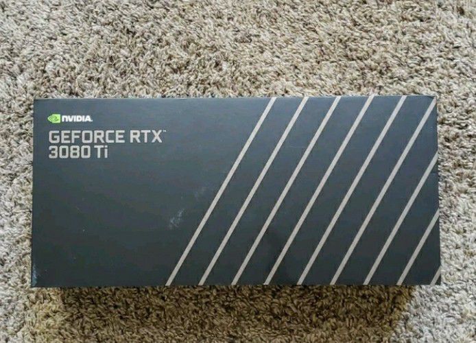 NVIDIA GeForce RTX 3080 Ti 12GB GDDR6X PCI Express 4.0 Graphics Card Founders