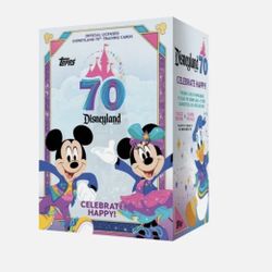 2025 TOPPS DISNEYLAND 70th Anniversary VALUE BLASTER BOX Sealed