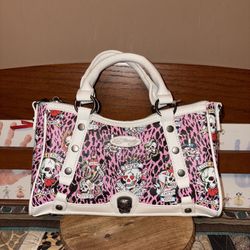 Ed Hardy Hand Bag, Pink