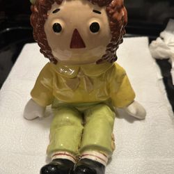 Very Old Glass Raggedy, Ann 