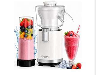 2-in-1 Powerful Snow Cone Machine & Smoothie Blender 700W Shaved Ice & Frozen Margarita Maker with Stainless Steel Blade and Smoothie Recipe