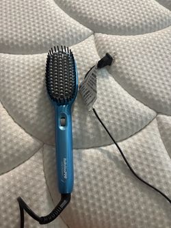 straightener baby liss pro nano titanium brush straightener