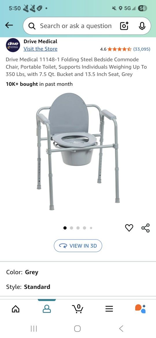 Bedside Commode Chair