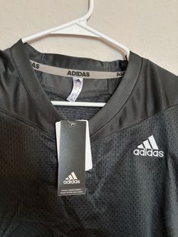 Adidas Black Mesh Jersey Shirt size L