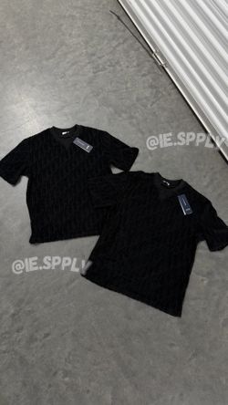 Black Oblique Luxury Tee