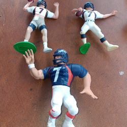 3 Denver Broncos Figures 1998-99