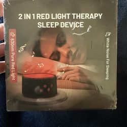 Neibu Glow 2 In 1 Red Light Therapy Sleep Device- New
