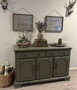 Vintage buffet : coffee bar : credenza : sideboard- delivery available