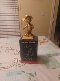 Gold Mickey mouse