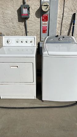 Washer and dryer