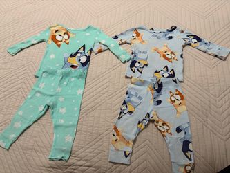 Bluey Toddler Pajama Sets For 18M