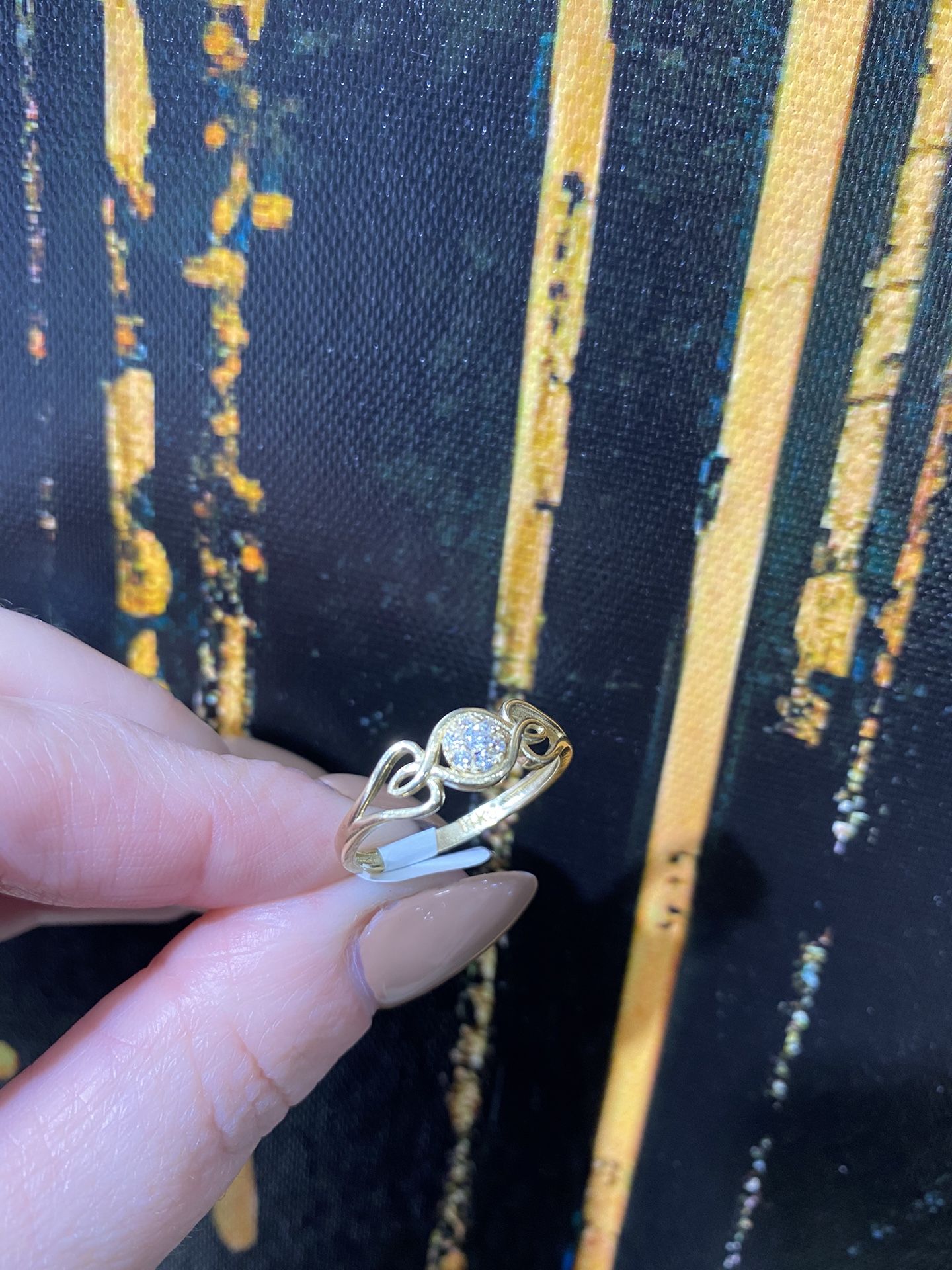 14k FANCY RING