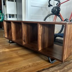 Entry Bench from Room&Board, Solid Walnut