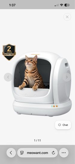 Meowant Self-Cleaning Cat Litter Box - MW-SC02