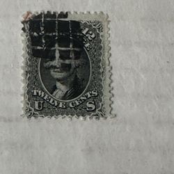 United States 69 George Washington 12 Cent Stamp Used
