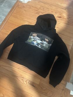 mens hoodie size M cropped