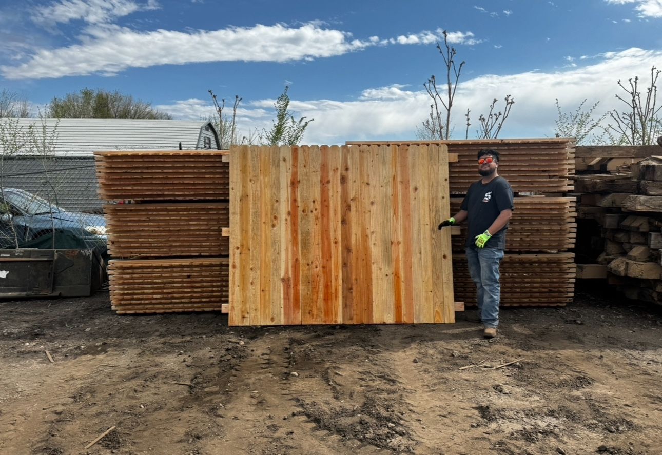 100 New Fence Panels