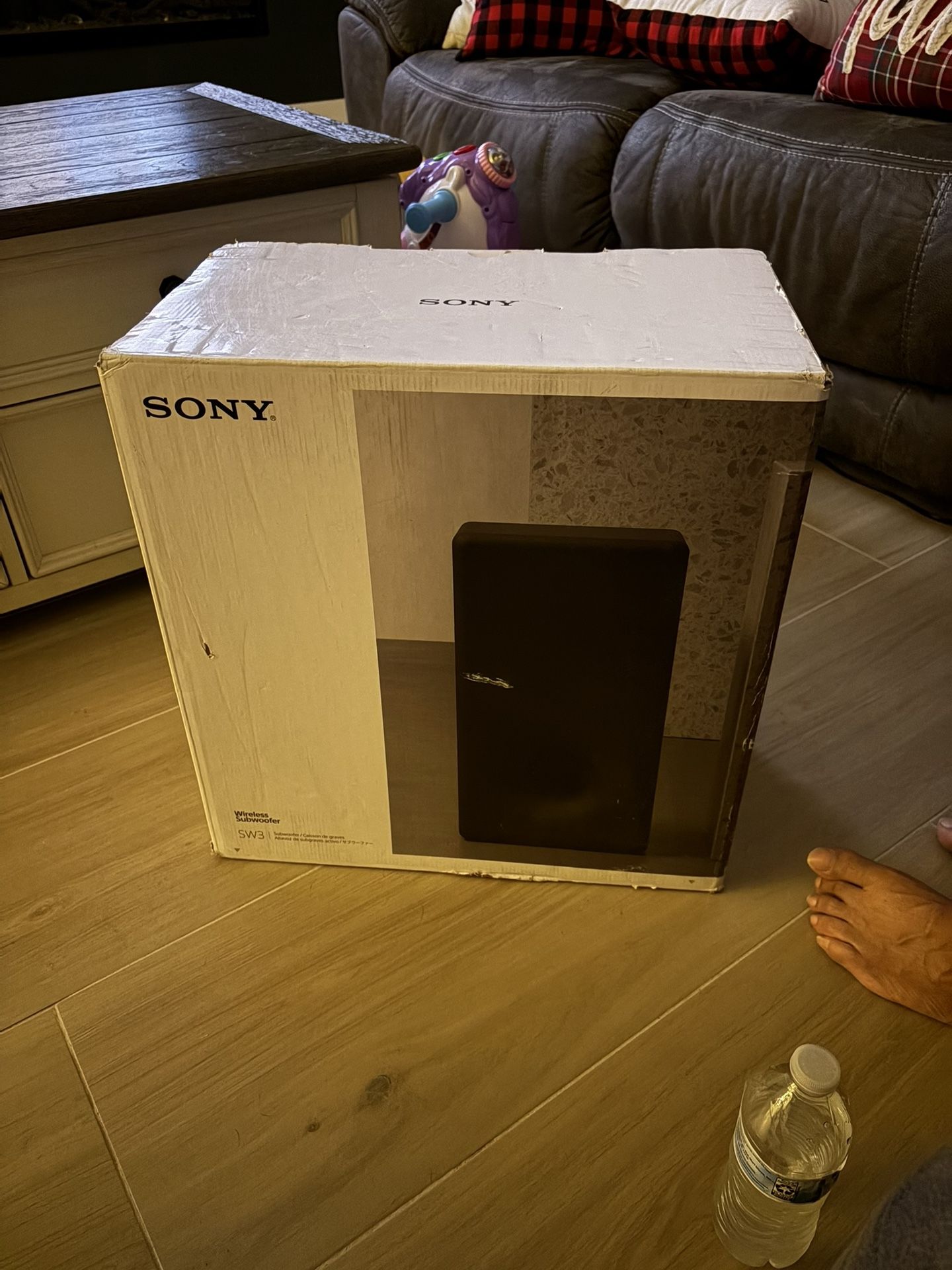 sdw3 wireless subwoofer sony