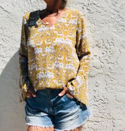Banana Republic, long sleeve blouse