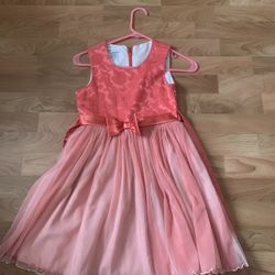 Orange Kids Dress