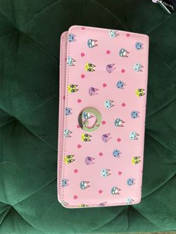 Pink Animal Crossing Switch 1 Carrying Case
