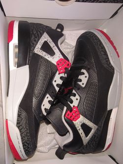 Jordan Spizike Black Red Cement Sneakers