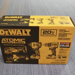 Dewalt Atomic Compact Series. New!